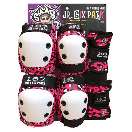 187 Killer Pads Junior Six Pack Pad Set