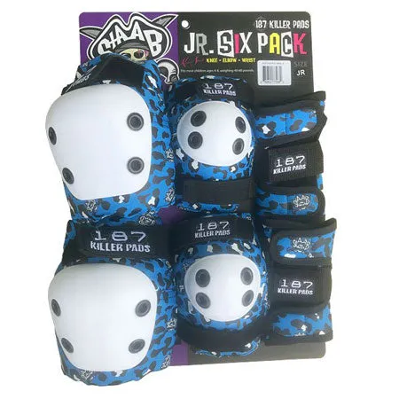 187 Killer Pads Junior Six Pack Pad Set