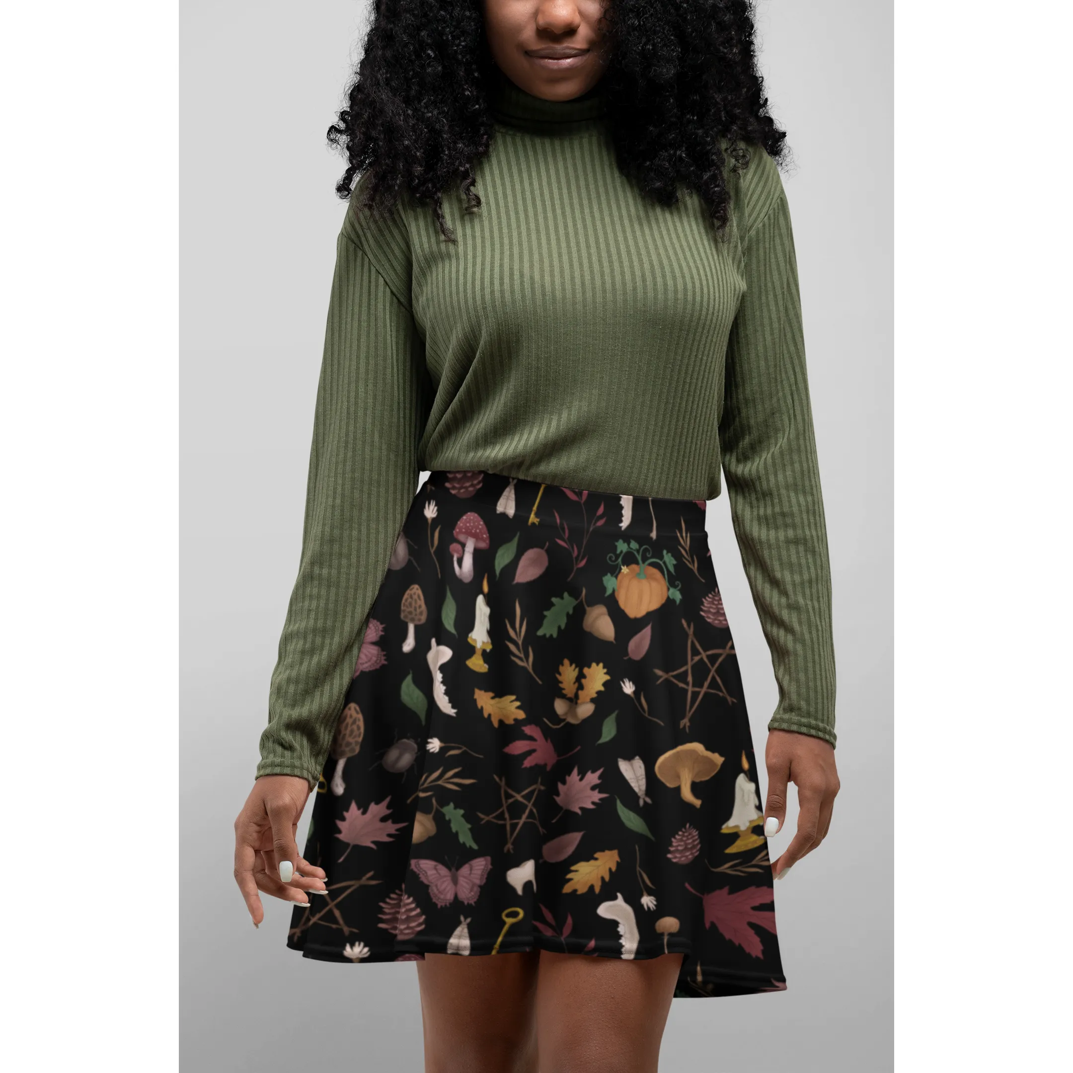 Autumn Harvest Skater Skirt