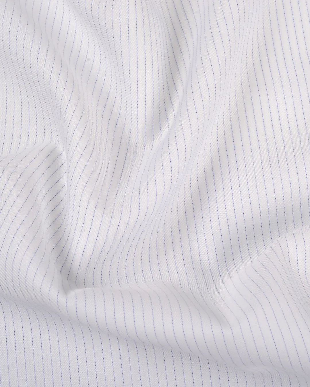 Brembana White Chalk stripes Shirt