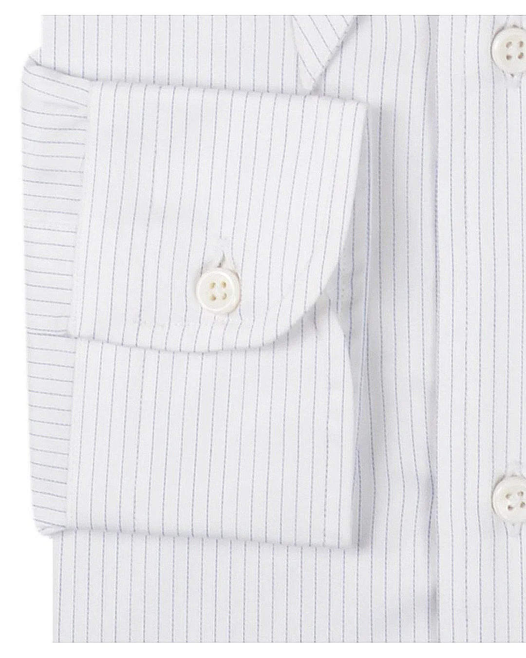 Brembana White Chalk stripes Shirt