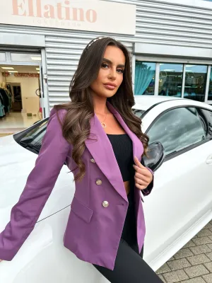 Carla lavender blazer