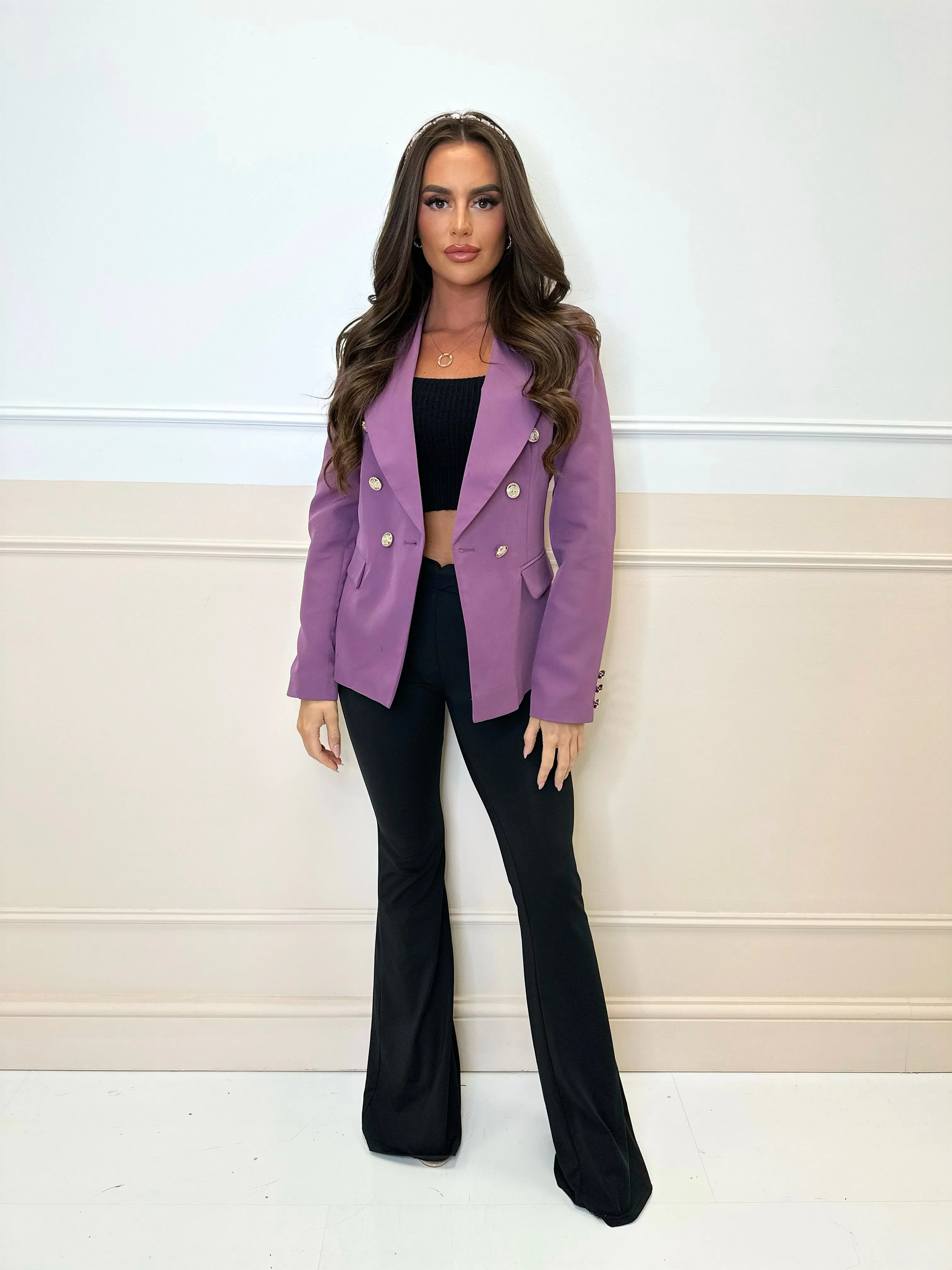 Carla lavender blazer