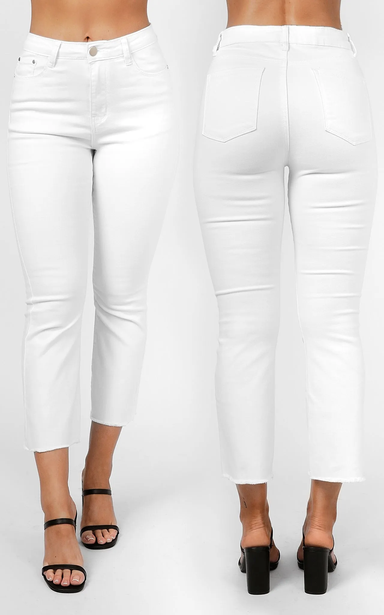 Claire Jeans - White