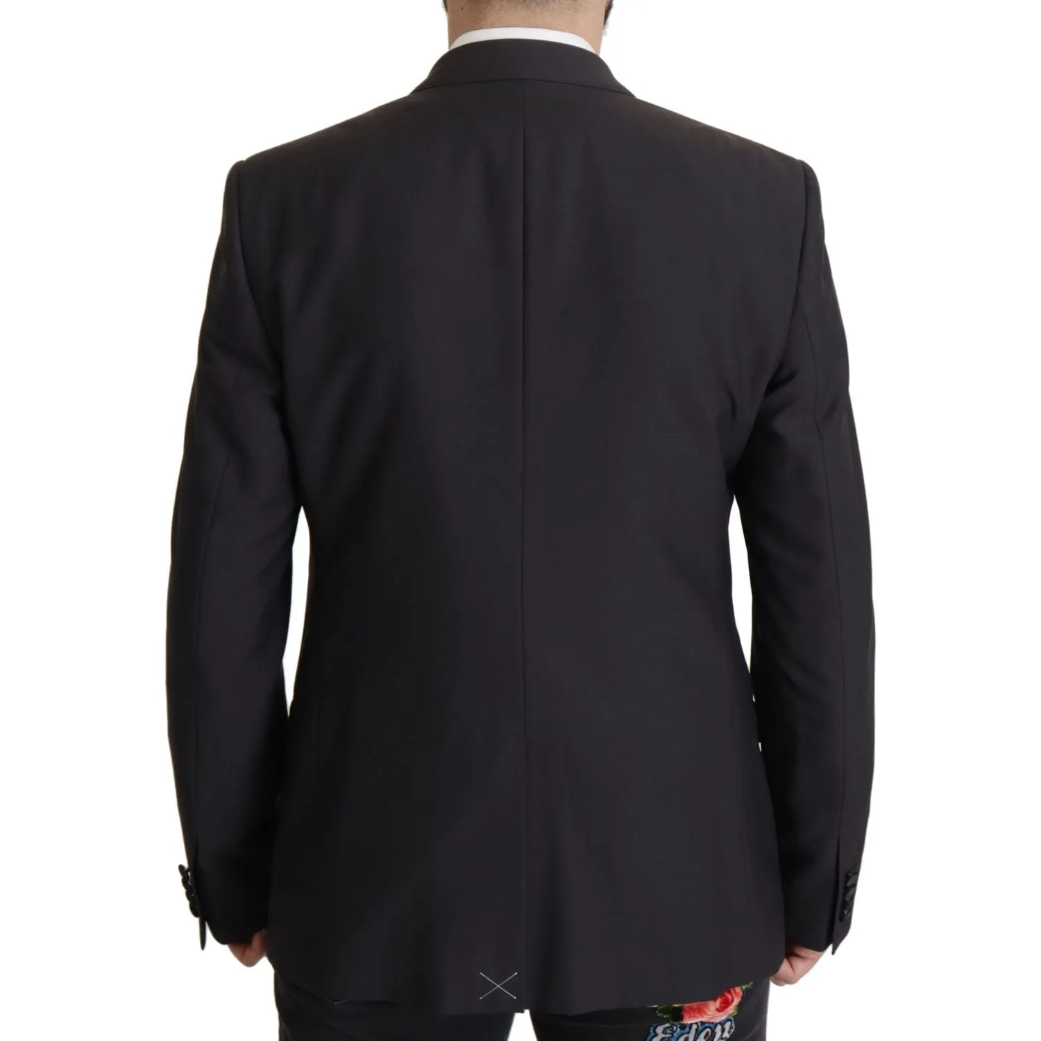 Dolce & Gabbana Elegant Dark Blue Martini Two-Piece Blazer