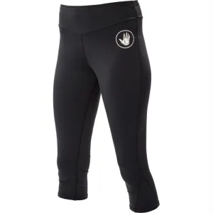 Fitted Lycra Capri Pant Blk Lg