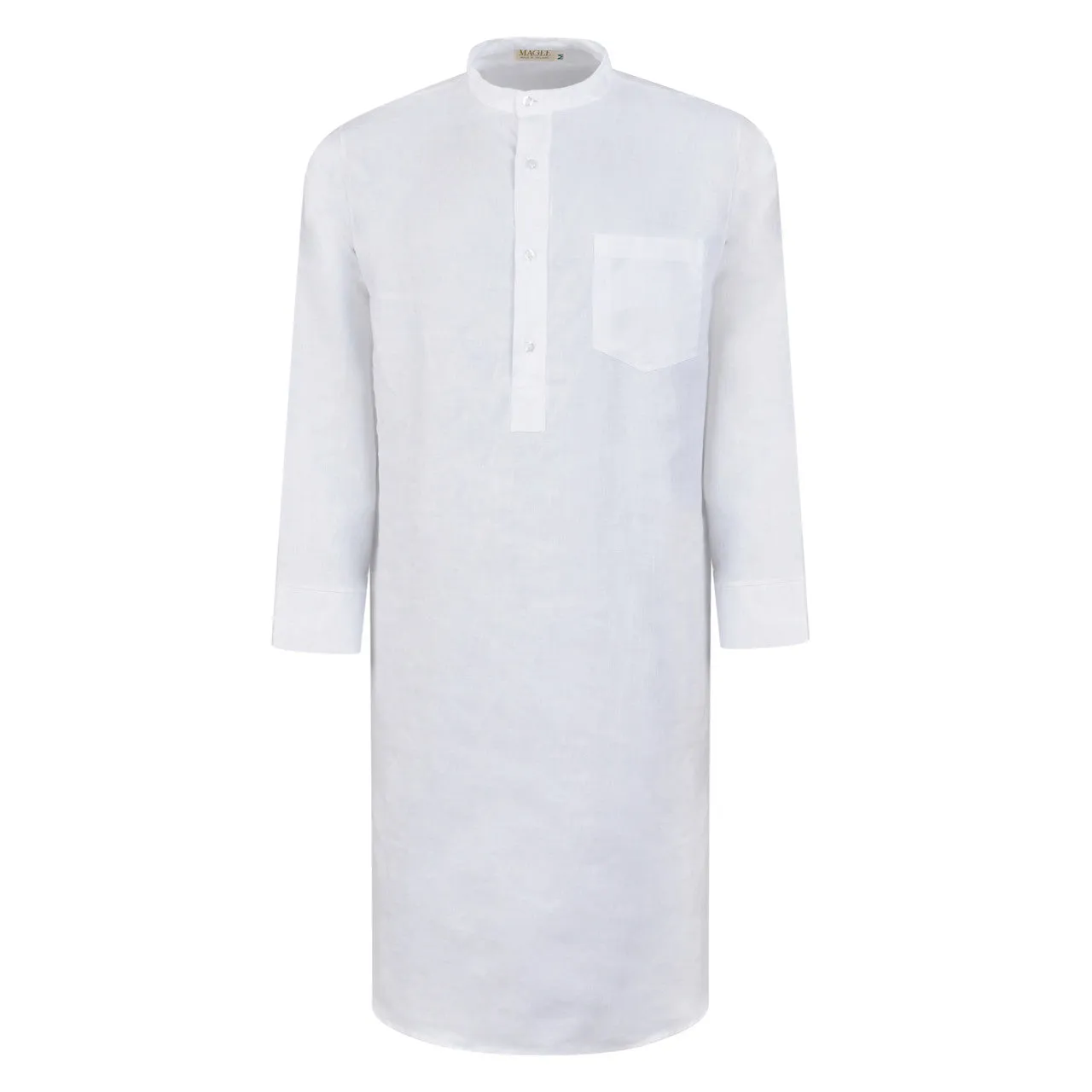 Grandfather Nightshirt 100% Irish Linen