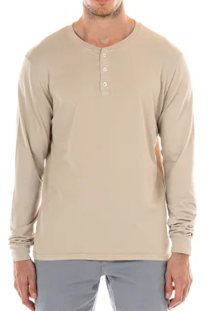 Henley Tee - Clay