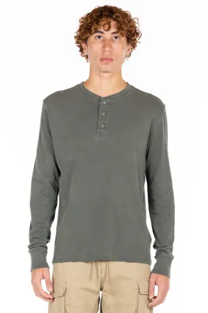 Henley Tee - Pine