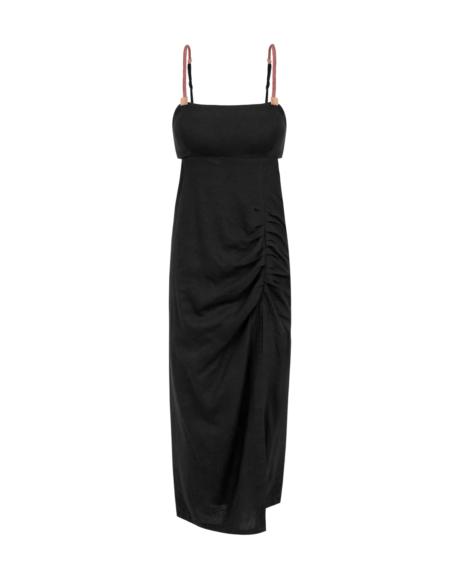 Mira Midi Dress - Black