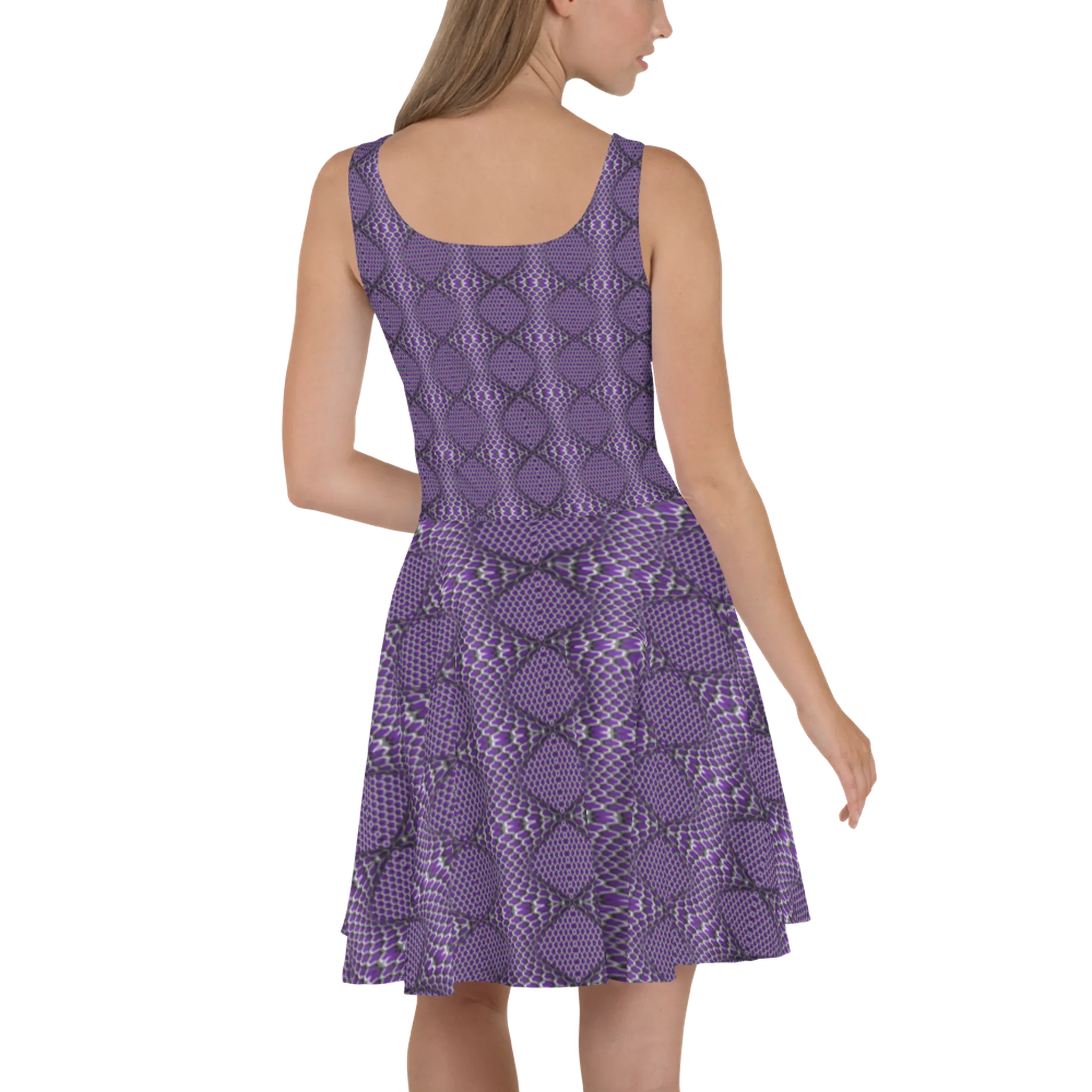 Recursia Illusions Game Skater Dress