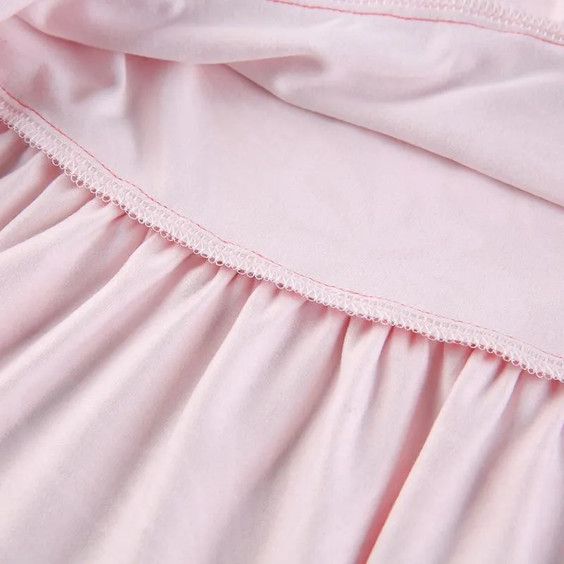 Ruffle Pink Skirt